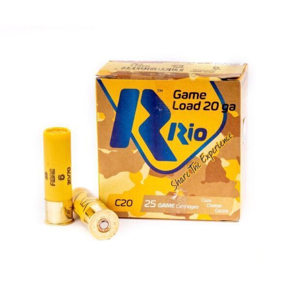 Cartouches 20/70 Game Load 25 Bj PB7 X25 RIO