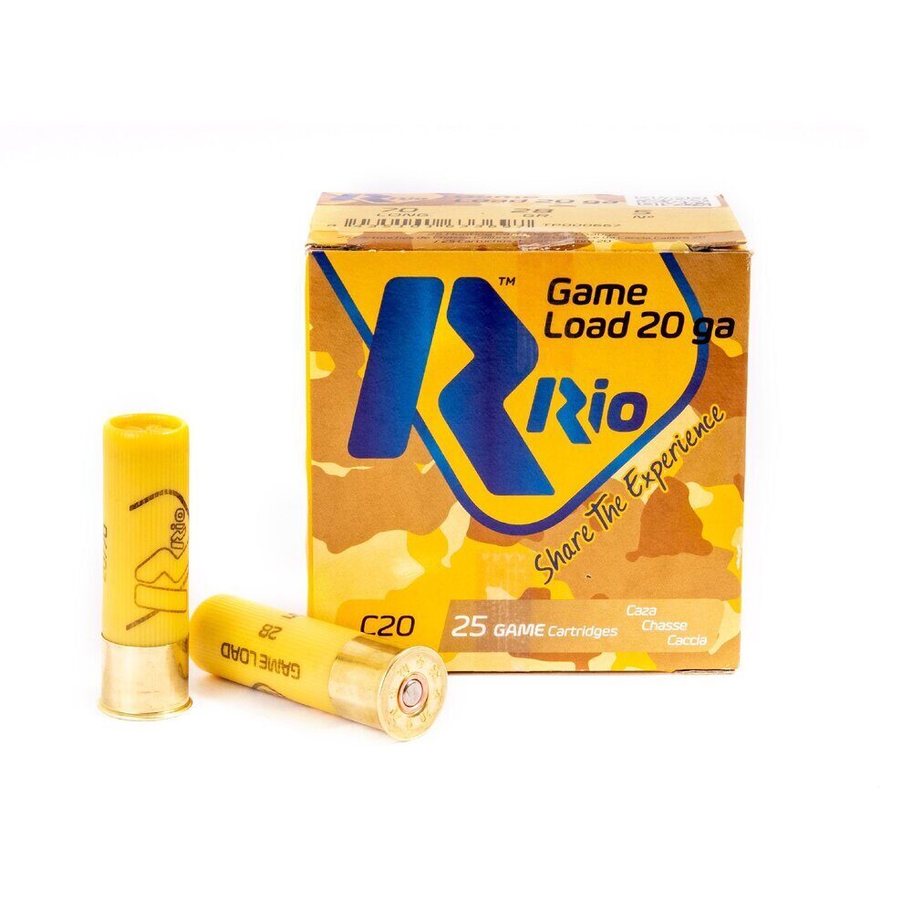 Cartouches 20/70 Game Load 28 Bj PB5 X25 RIO
