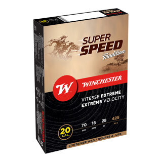 Cartouches 20/70 Super Speed G3 28G PB6 X 10 Winchester