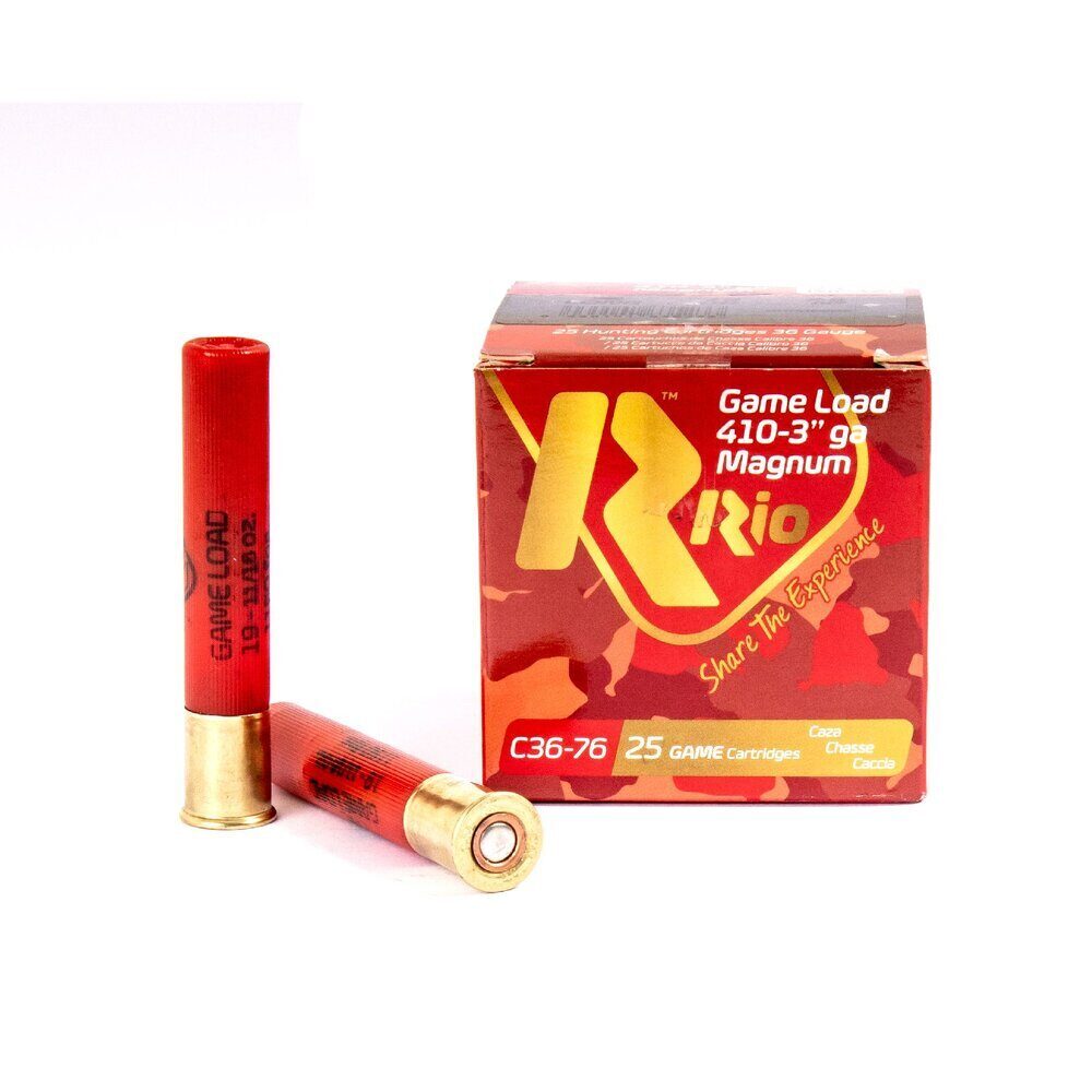 Cartouches 36/76 410 19 Bj PB9 X25 RIO