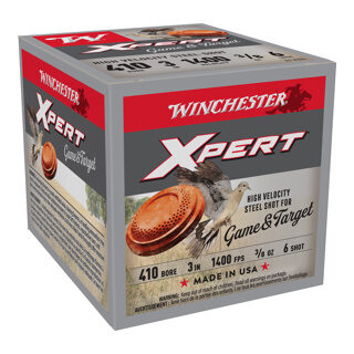 Cartouches 410-76 Super X Steel Xpert 11G PB6 X25 Winchester