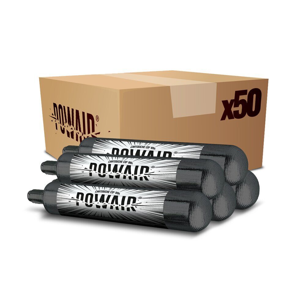 Cartouches CO2 88 gr X 50 POWAIR