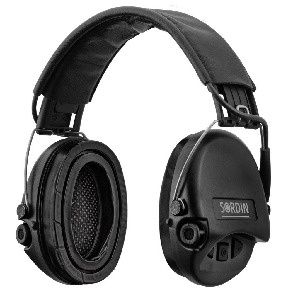 Casque actif Supreme Pro Noir – Sordin + Coussinets