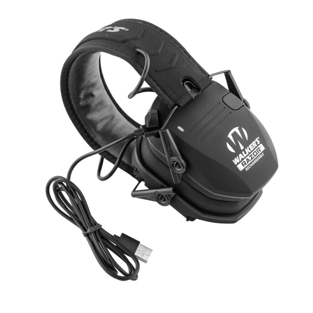 Casque antibruit actif amplifié rechargeable Walker’s Razor