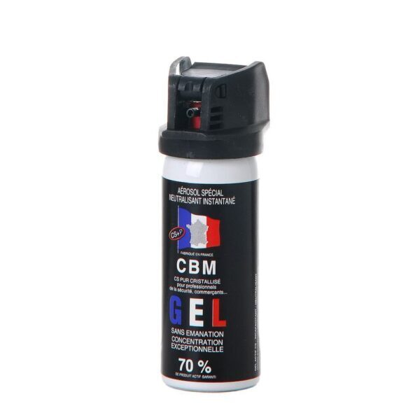 CBM Bombe Gel Defense Cs Capot Clapet 50ML