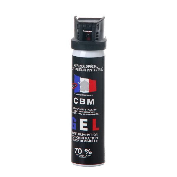 CBM Bombe Gel Defense Cs Capot Clapet 75ML