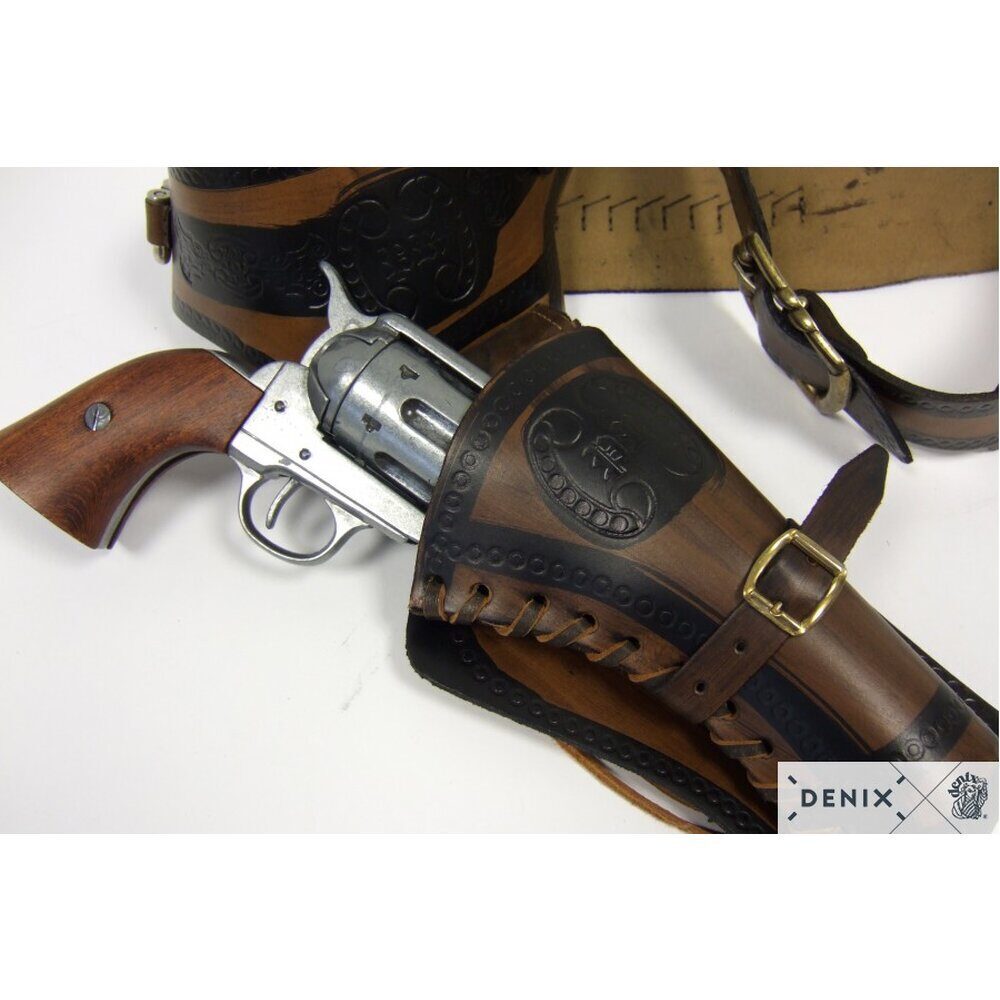 Ceinturon avec un holster pour revolver Western Ceinturon 1 revolver