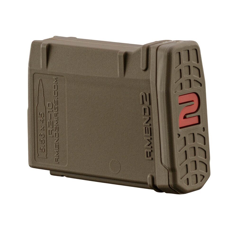 Chargeur AMEND2 10 coups 223 Rem pour AR15 *B* Chargeur AR15 10 Cps AMEND2 MOD-2 – Tan