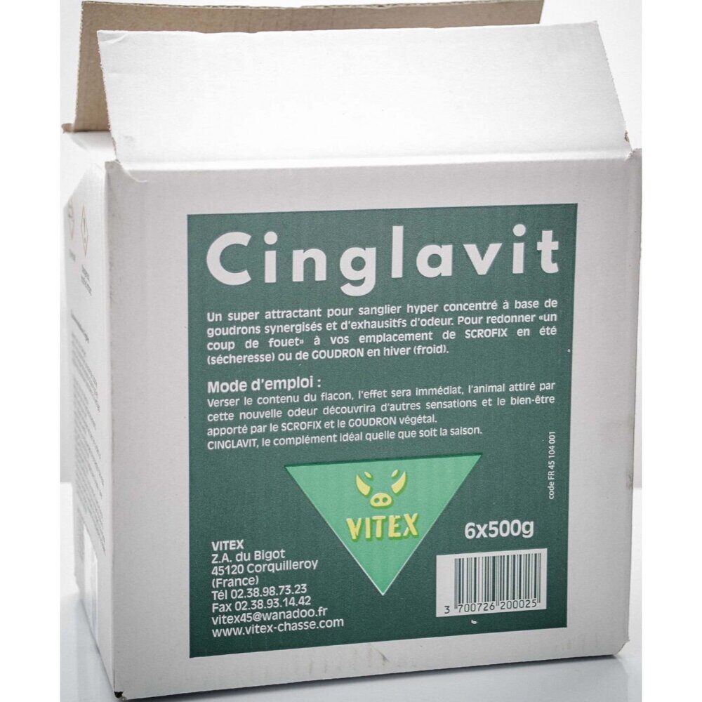 Cinglavit attractif sanglier Cingalvit – cart. 6 Bout.