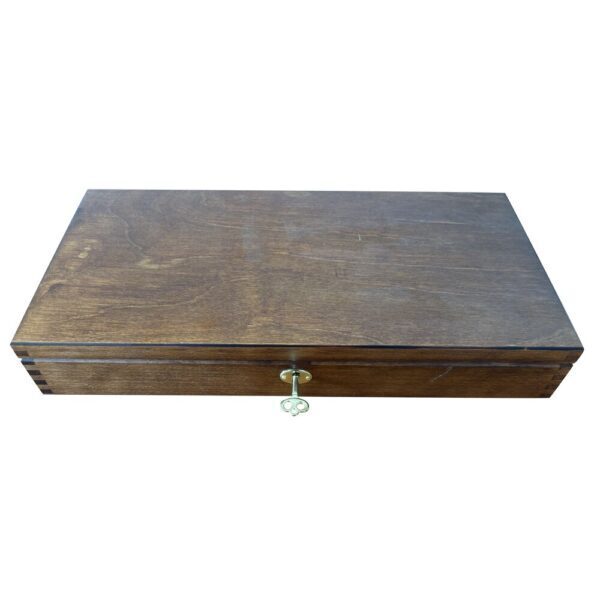 Coffret Noyer Replique Colt/rm Bois Vernis Pietta