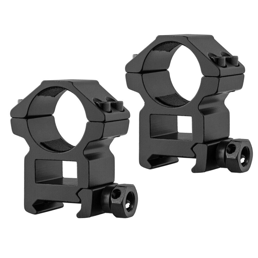 Colliers de montage RTI 25.4 mm – Rail de 21 mm – Serrage écrou Rail 21mm – Médium RTI Optics