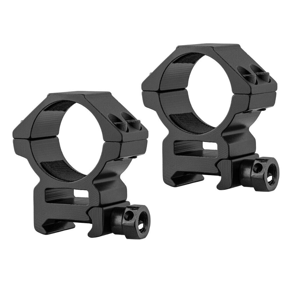Colliers de montage RTI 30 mm – Rail de 21 mm – Serrage écrou Rail 21mm – Haut RTI Optics