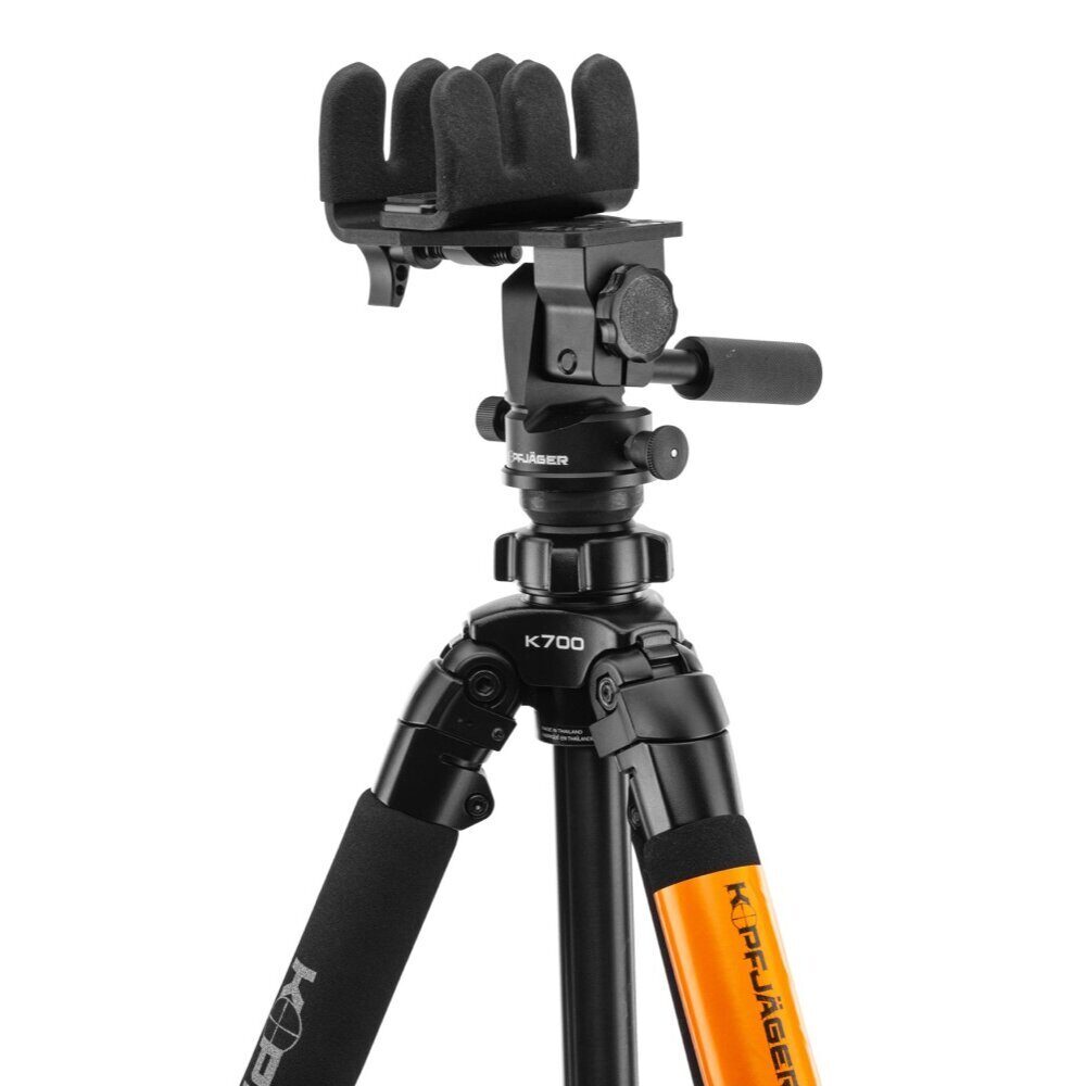 Combo trépied de tir KJI K700 aluminium avec montage REAPER GRIP