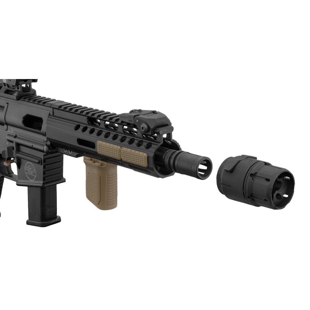 Compensateur anti blast STRIKE INDUSTRIES montage QD cal 5.56/9mm