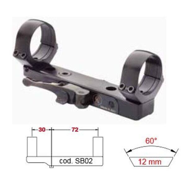 Contessa Montage Amovible 12 mm Colliers Gaucher