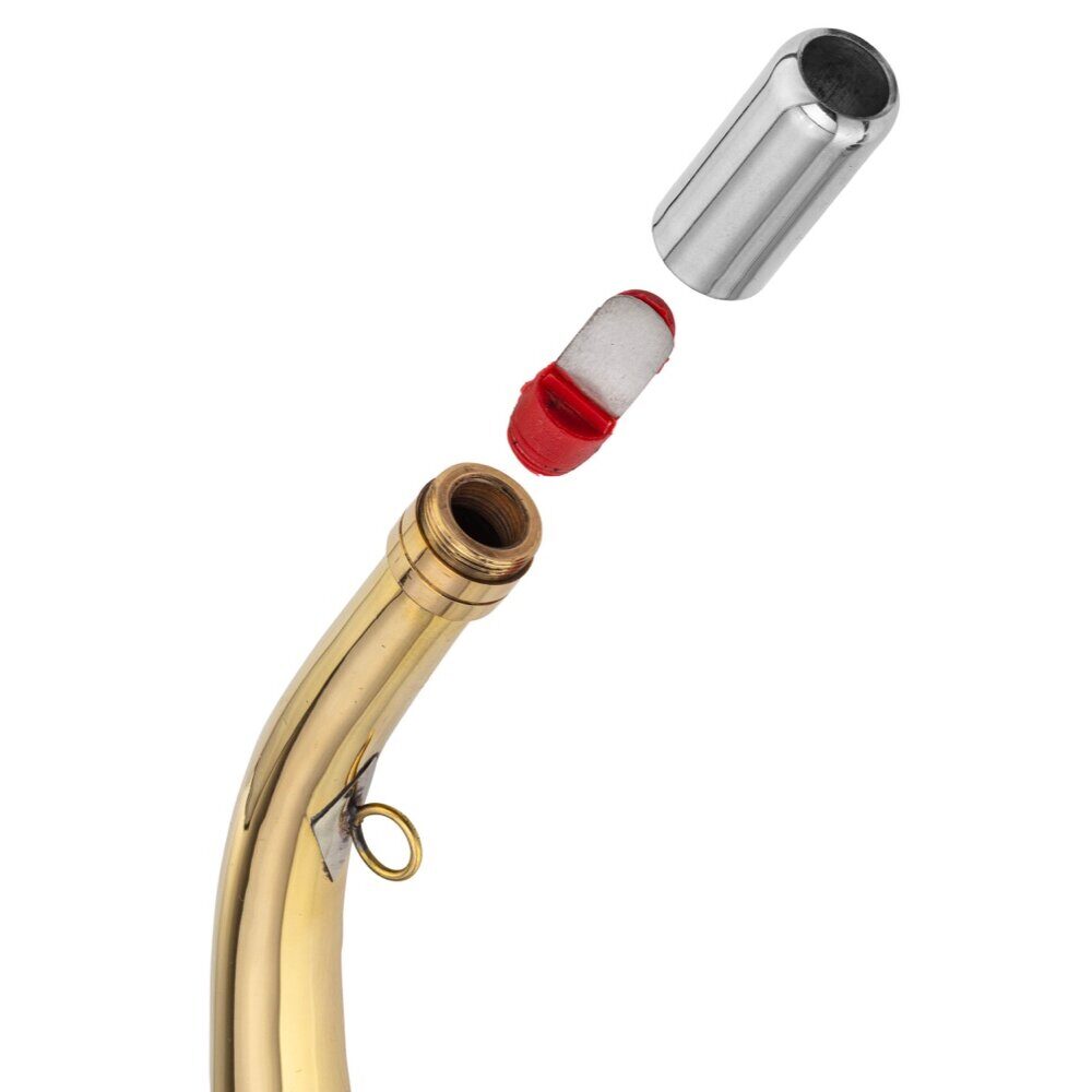 Corne ronde Compiègne 45 cm laiton poli
