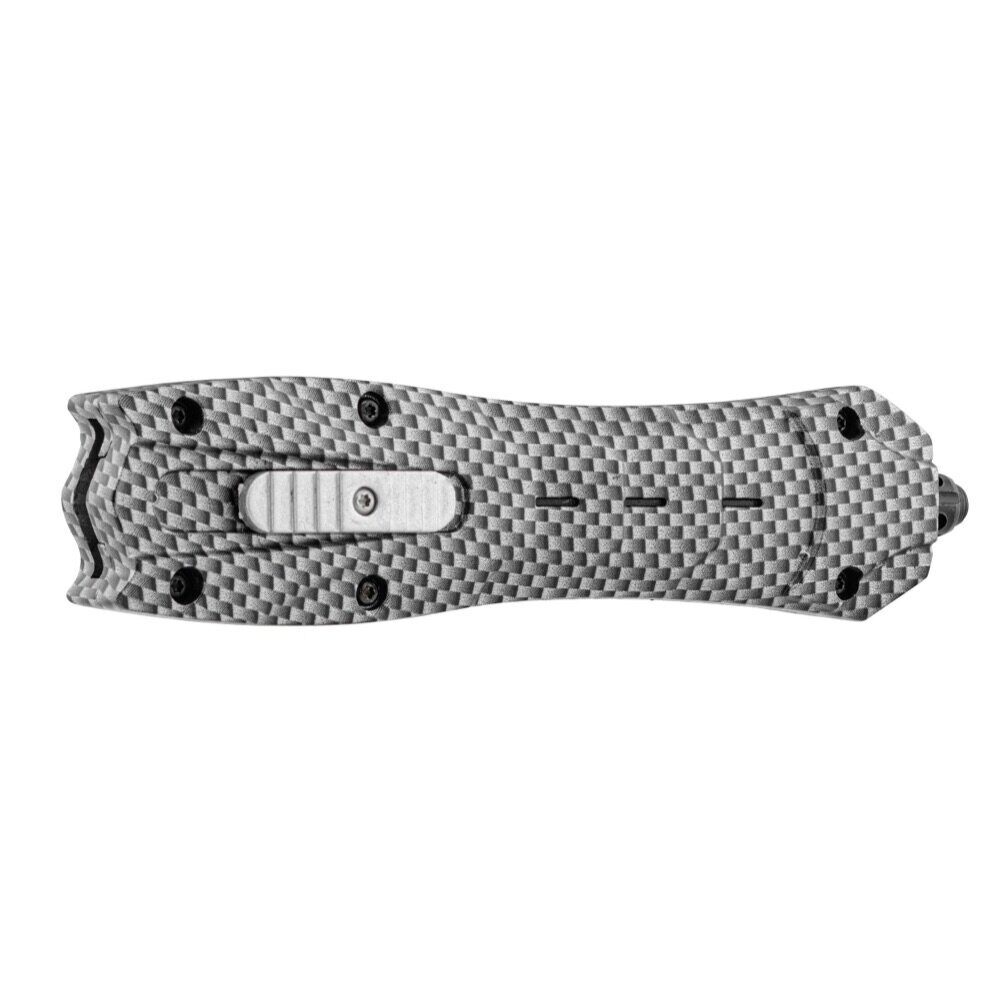 Couteau automatique OTF manche carbonne