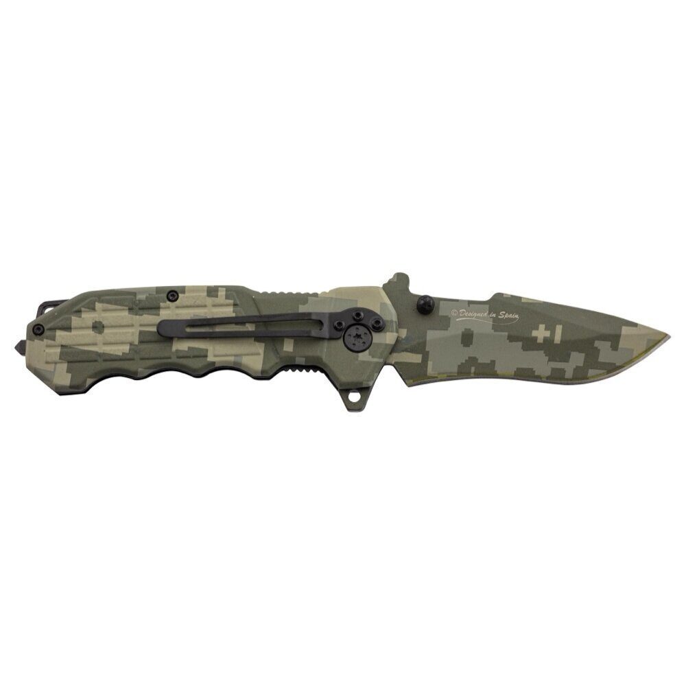 Couteau pliant tactique digital camo