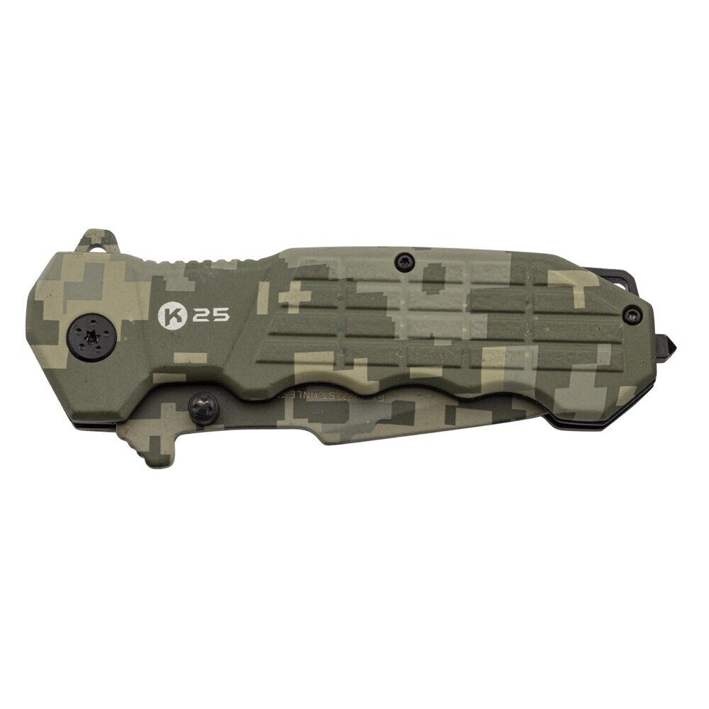 Couteau pliant tactique digital camo