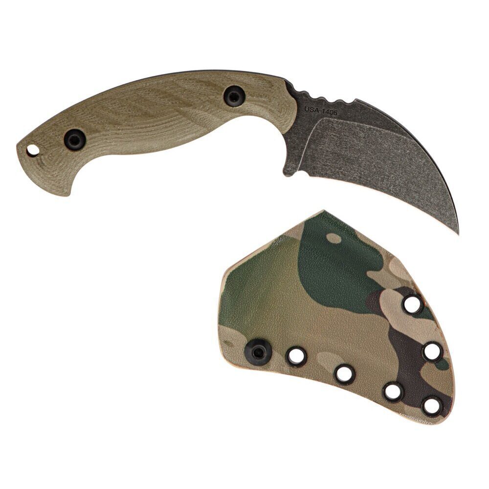 Couteau tactique SOF Karsumba Covert Green Toor Knives