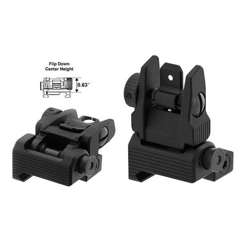 Cran de mire Flip Up – AR15 – AR10