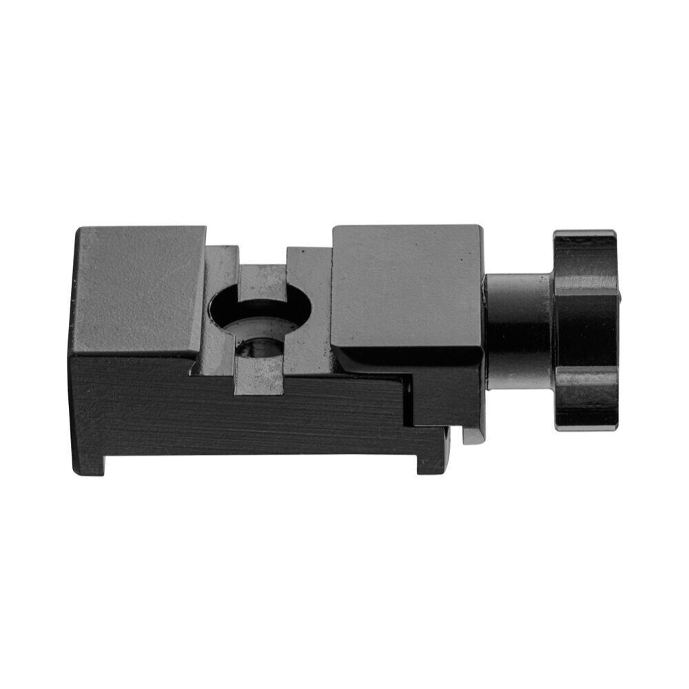 Delory-Brumard Pied aluminium monobloc à rail de 11mm pour compensateur. Pied alu monobloc