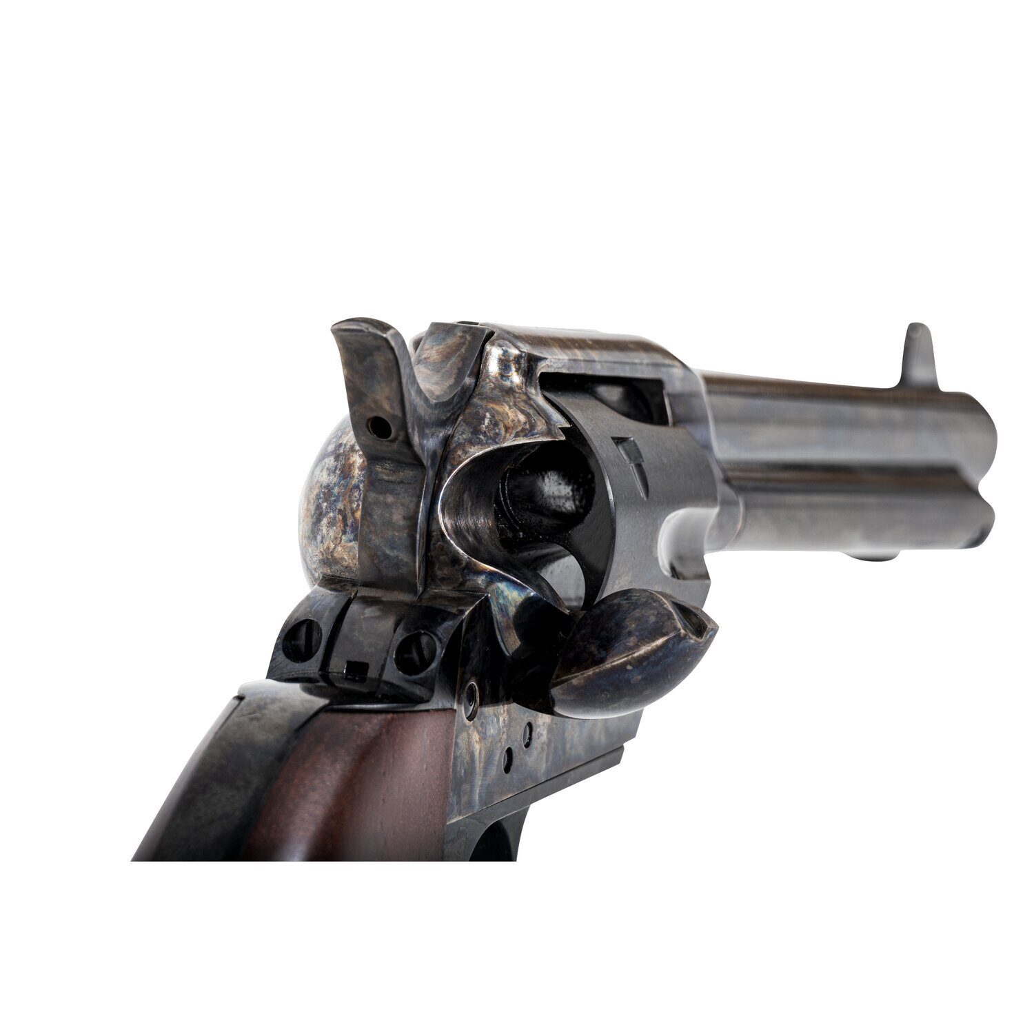 Revolver Pietta 1873 SA Cal. 45LC 5″1/2 Acier Bronze Noyer – Image 6
