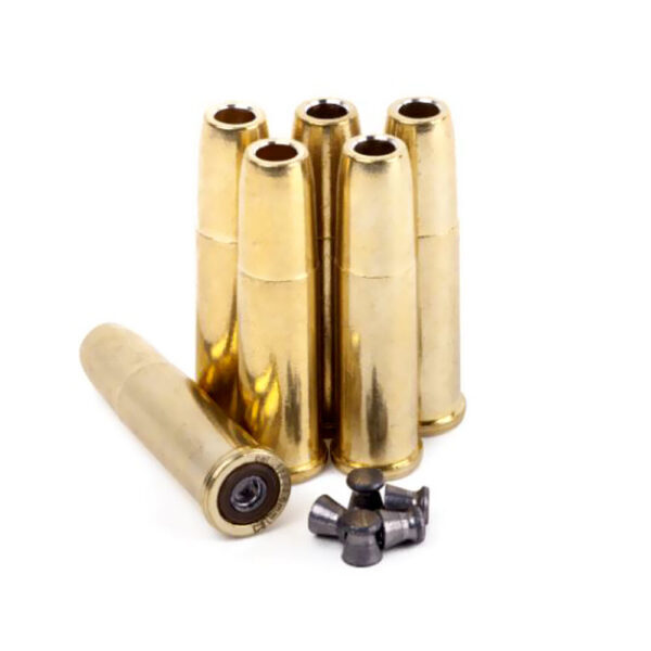 Douilles Crosman Plombs C4.5 pour Revolver X6