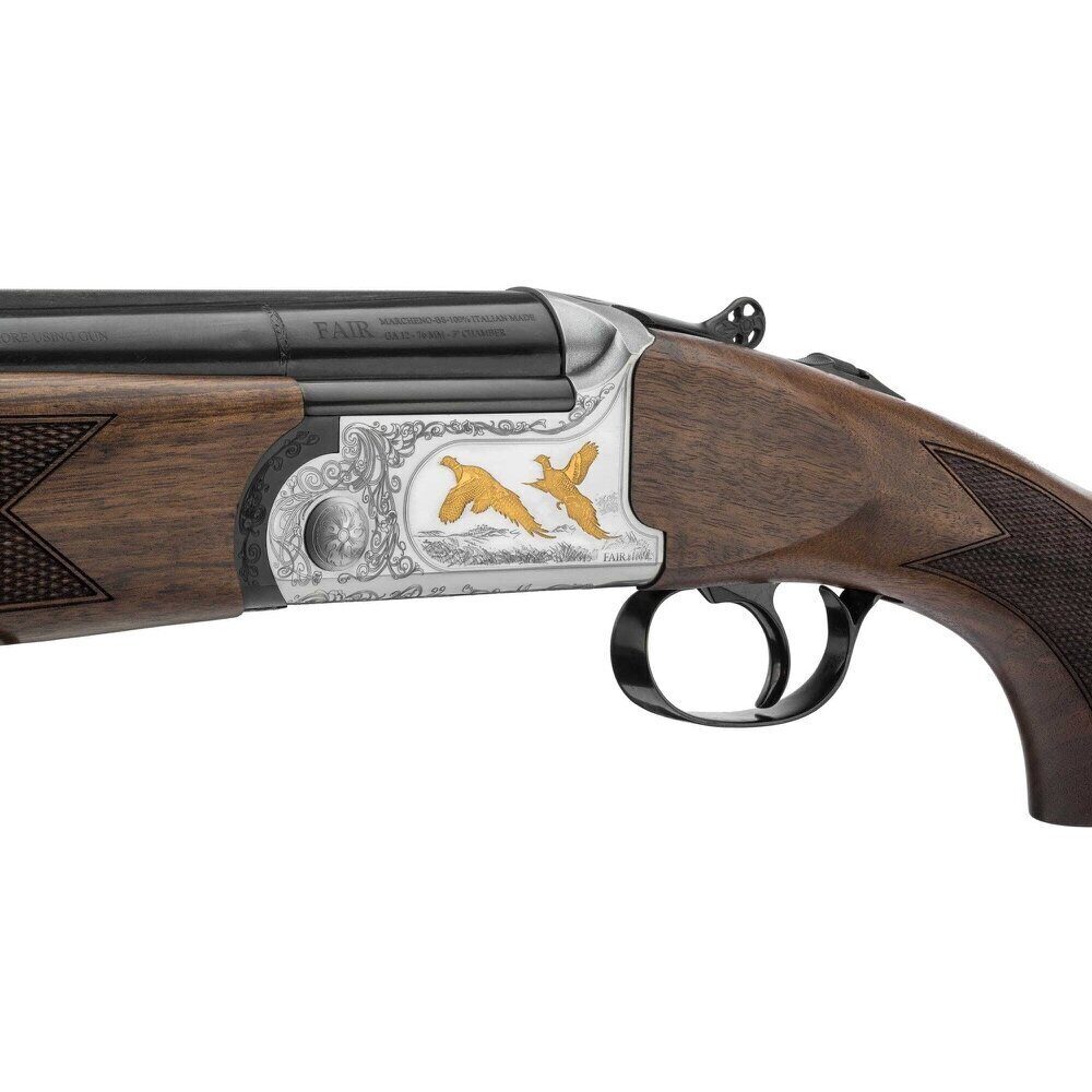 Fusil de chasse FAIR Classic Acier Silver – Ejecteurs – 12/76 – Monodétente sélective