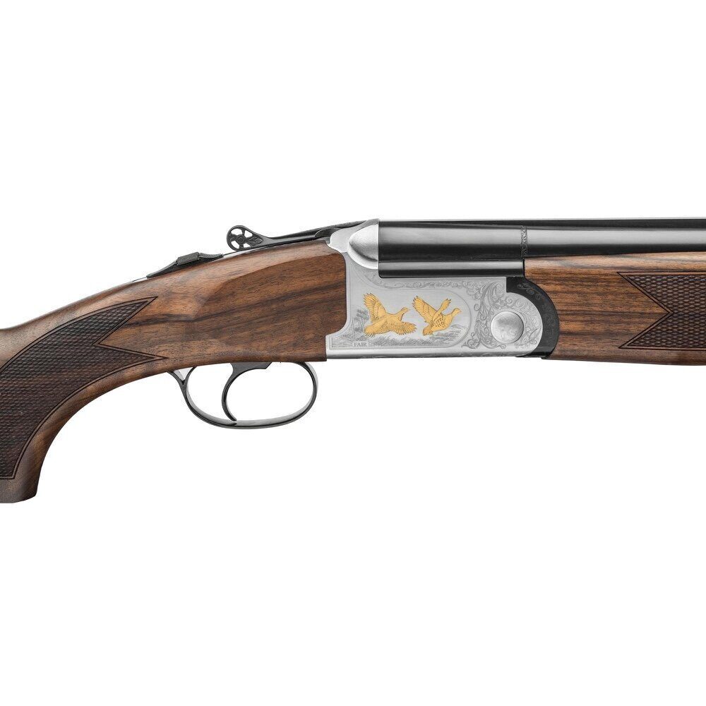 Fusil de chasse FAIR Classic Acier Silver – Ejecteurs – 12/76 – Monodétente sélective