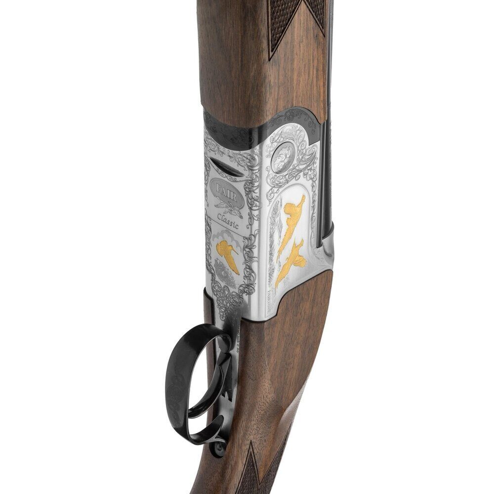 Fusil de chasse FAIR Classic Acier Silver – Ejecteurs – 12/76 – Monodétente sélective