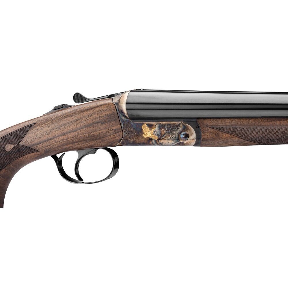 Fusil juxtaposé Renato Baldi Cal. 12/76 – Crosse pistolet Justaposé cal. 12