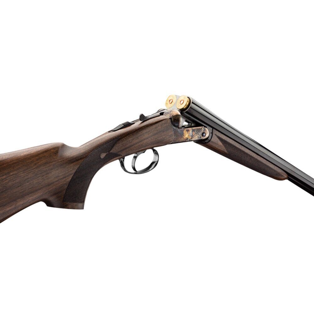 Fusil juxtaposé Renato Baldi Cal. 12/76 – Crosse pistolet Justaposé cal. 12