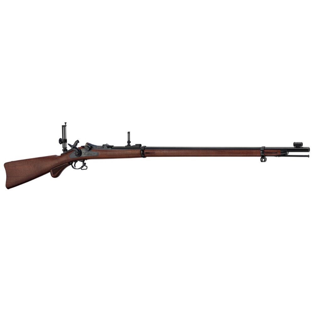Fusil Springfield Trapdoor long range avec Dioptre Springfield Armory