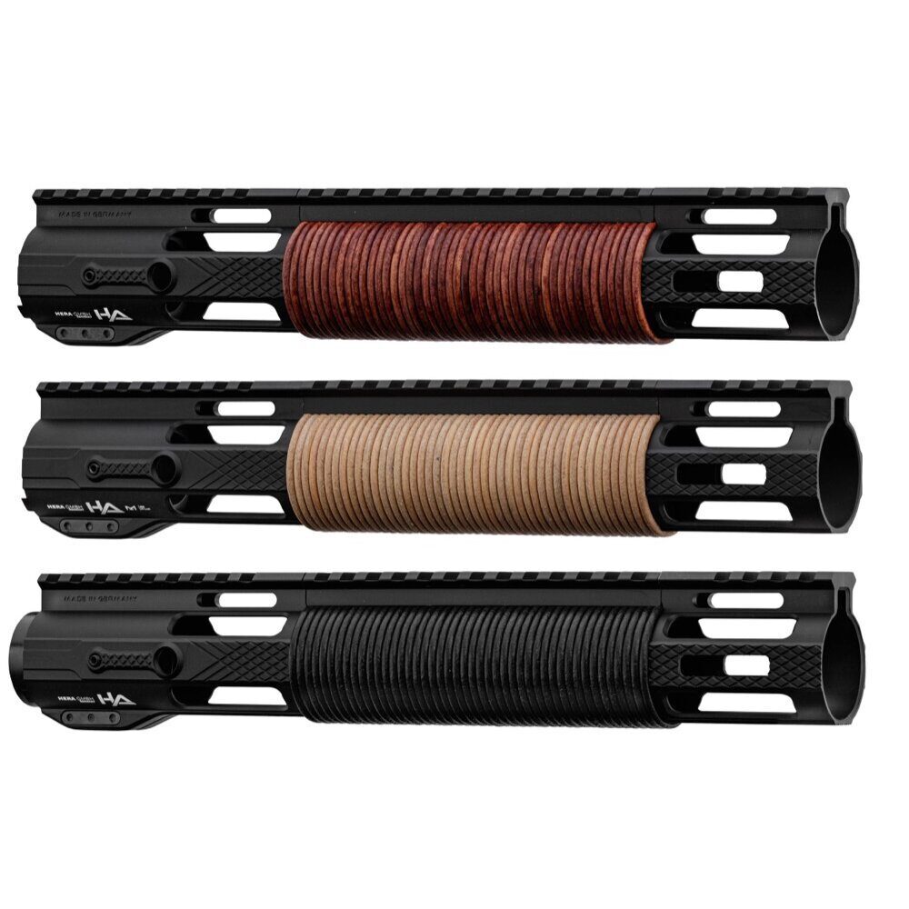 Garde main Hera Arms AR15/M4 M-LOK 12 » – Cuir Garde Main 12 » Cuir Noir HERAARMS