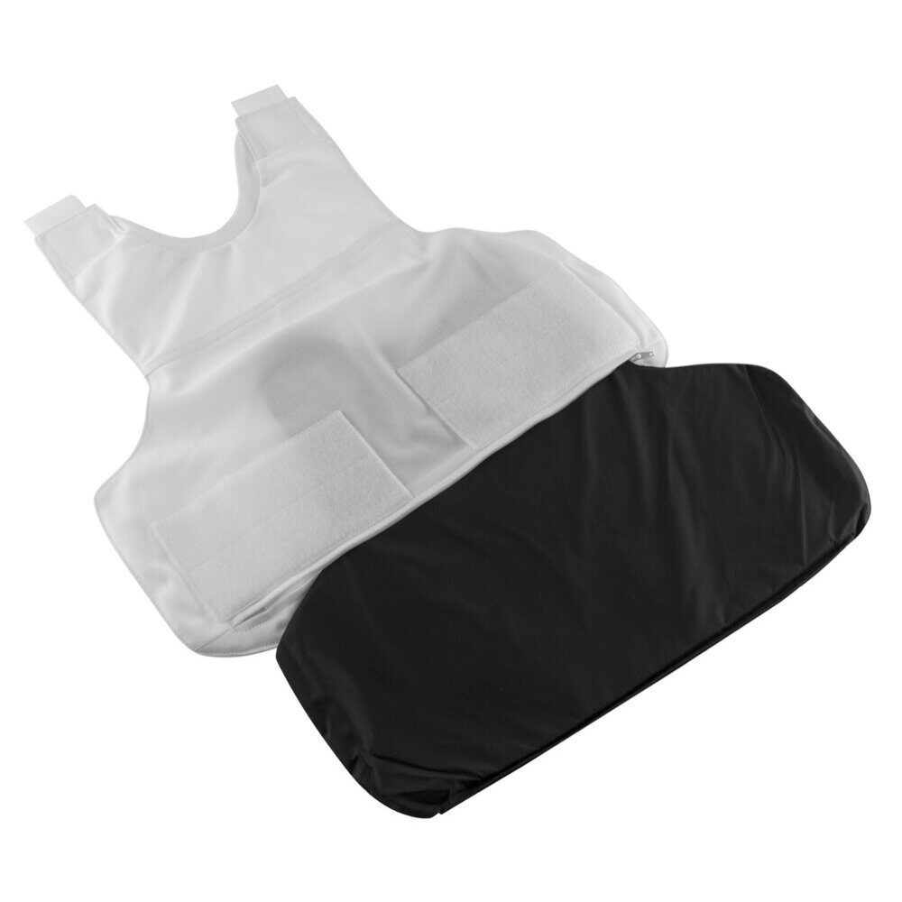 Gilet pare-balles port discret blanc SK1 + Blanc- T. XL