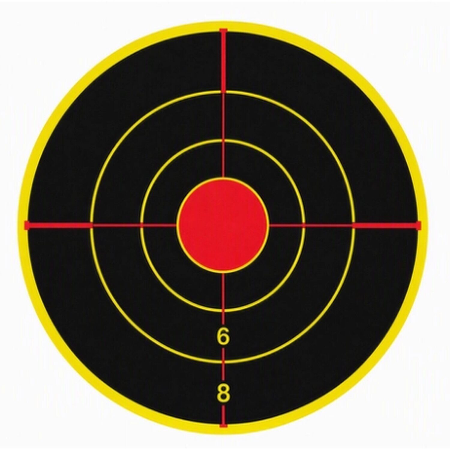 Gommettes Centre de Cible Diam 100 mm X 200 Powair