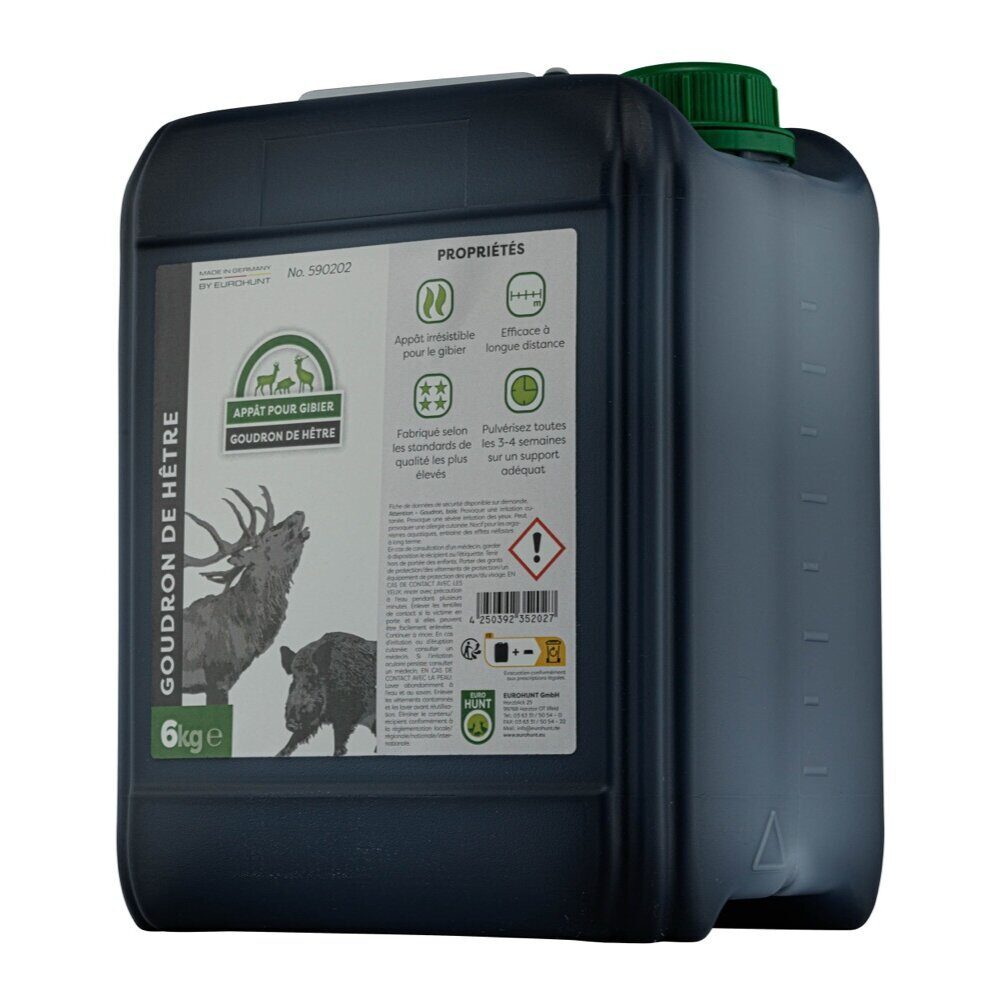 Goudron végétal de hêtre Eurohunt 6 kg