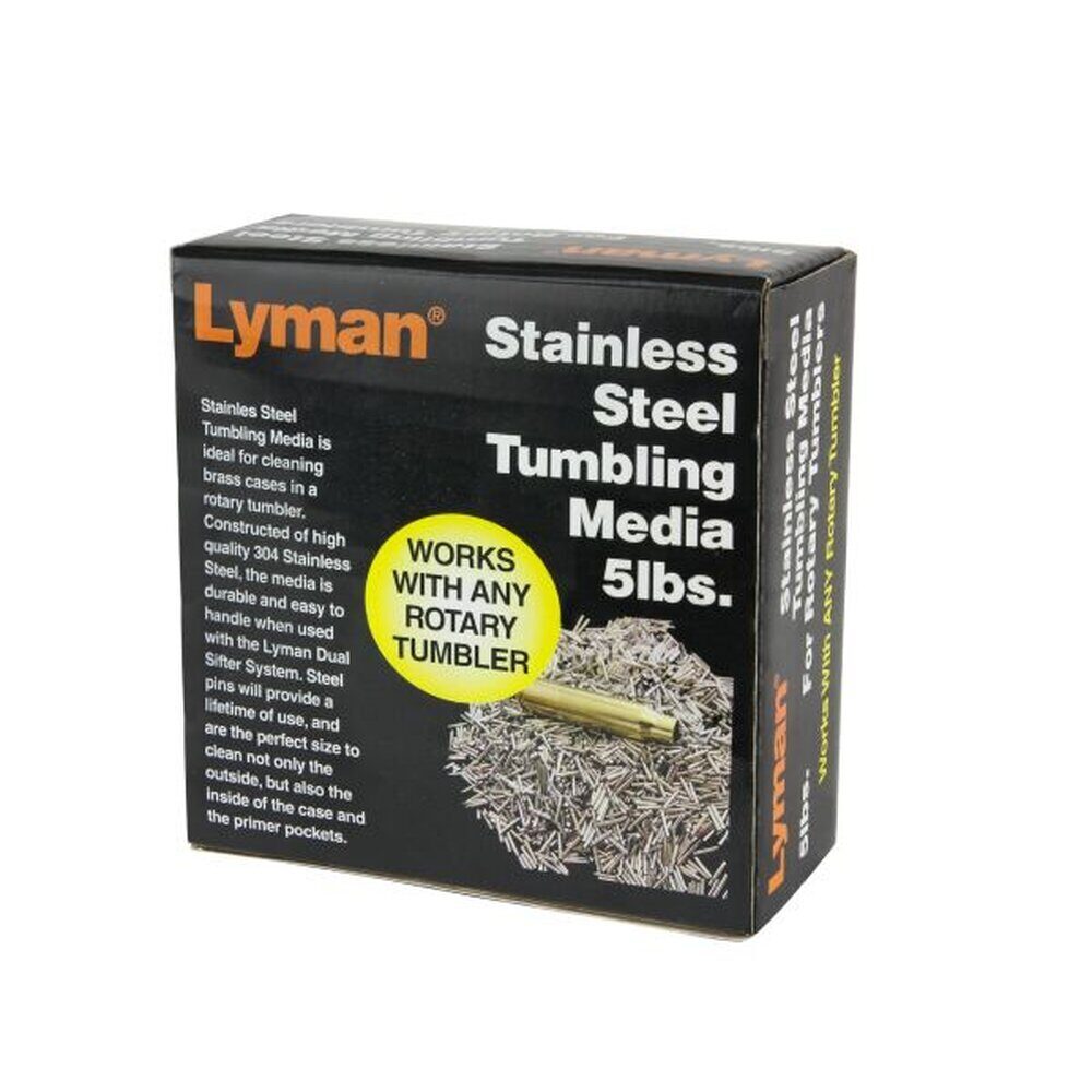 Granulés acier inoxydable Lyman Rotary CASE Stainless Steel Media 5LBS