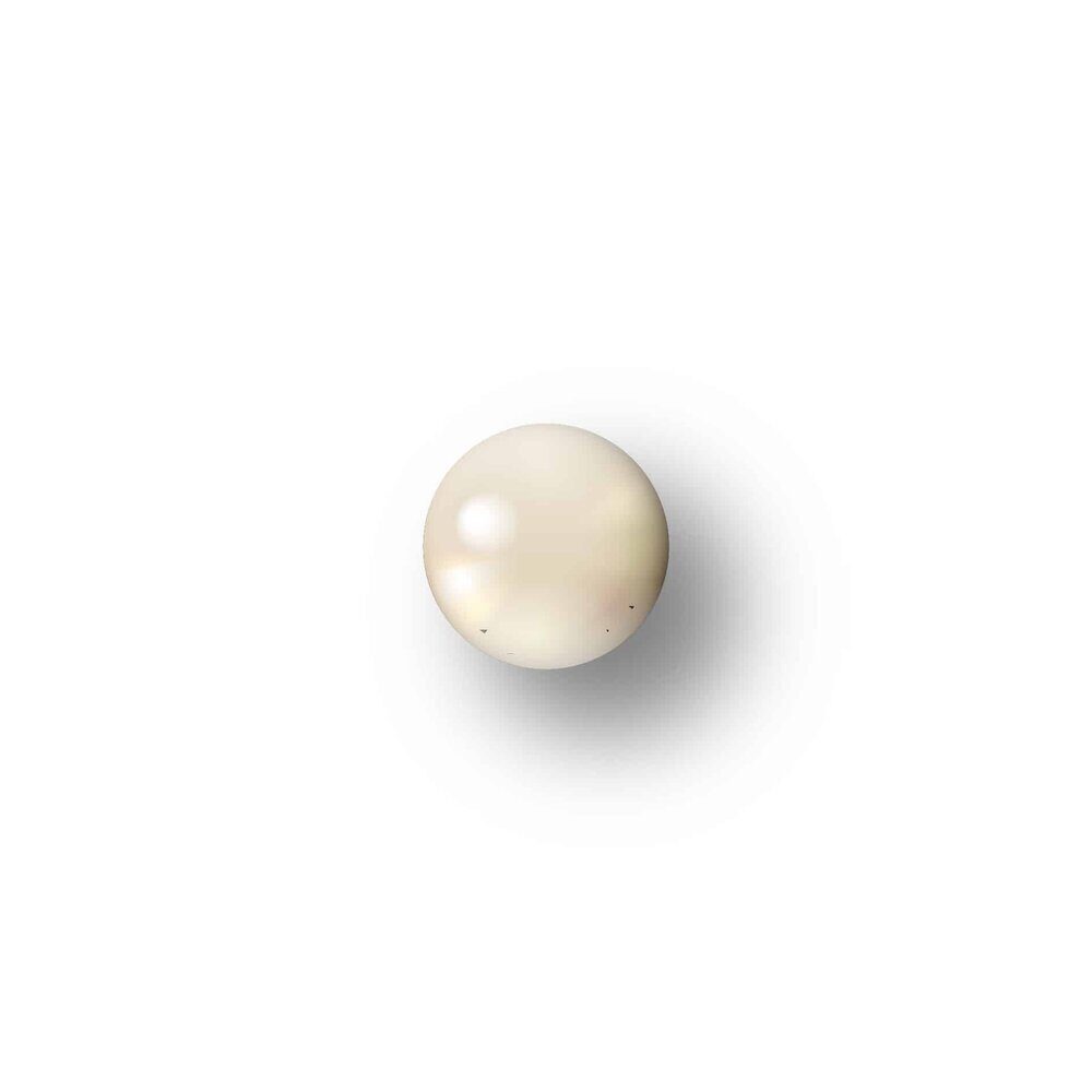 Guidon Blanc Rond M3 D4 MEGALINE