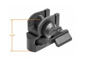 Hausse fixe UTG pour AR15 Hausse Fixe Arriere UTG pour AR15 (compatible AD99995)