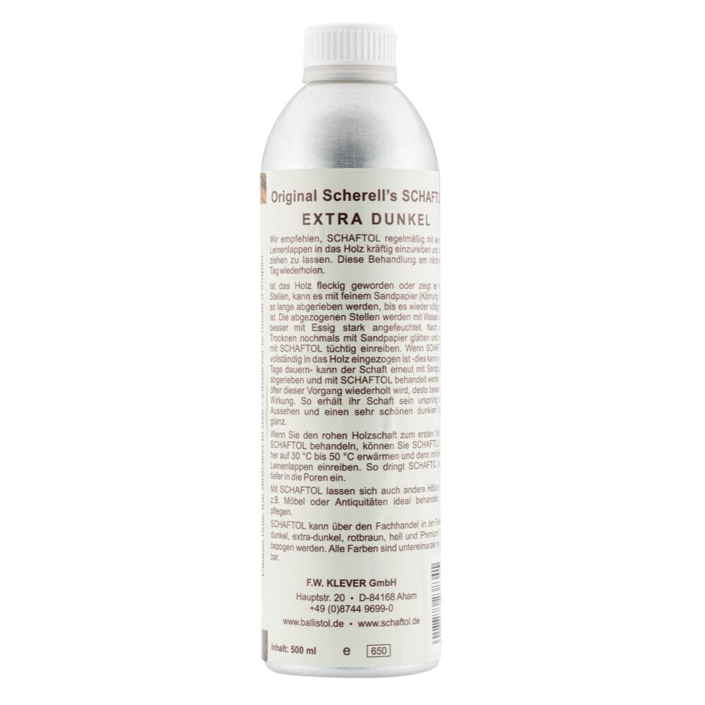 Huile pour bois 500 ml – Schaftol