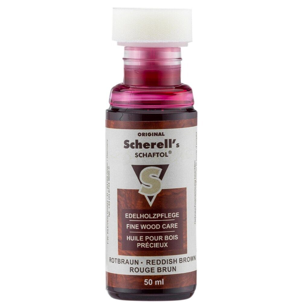 Huile pour bois teinte rouge brun – Schaftol