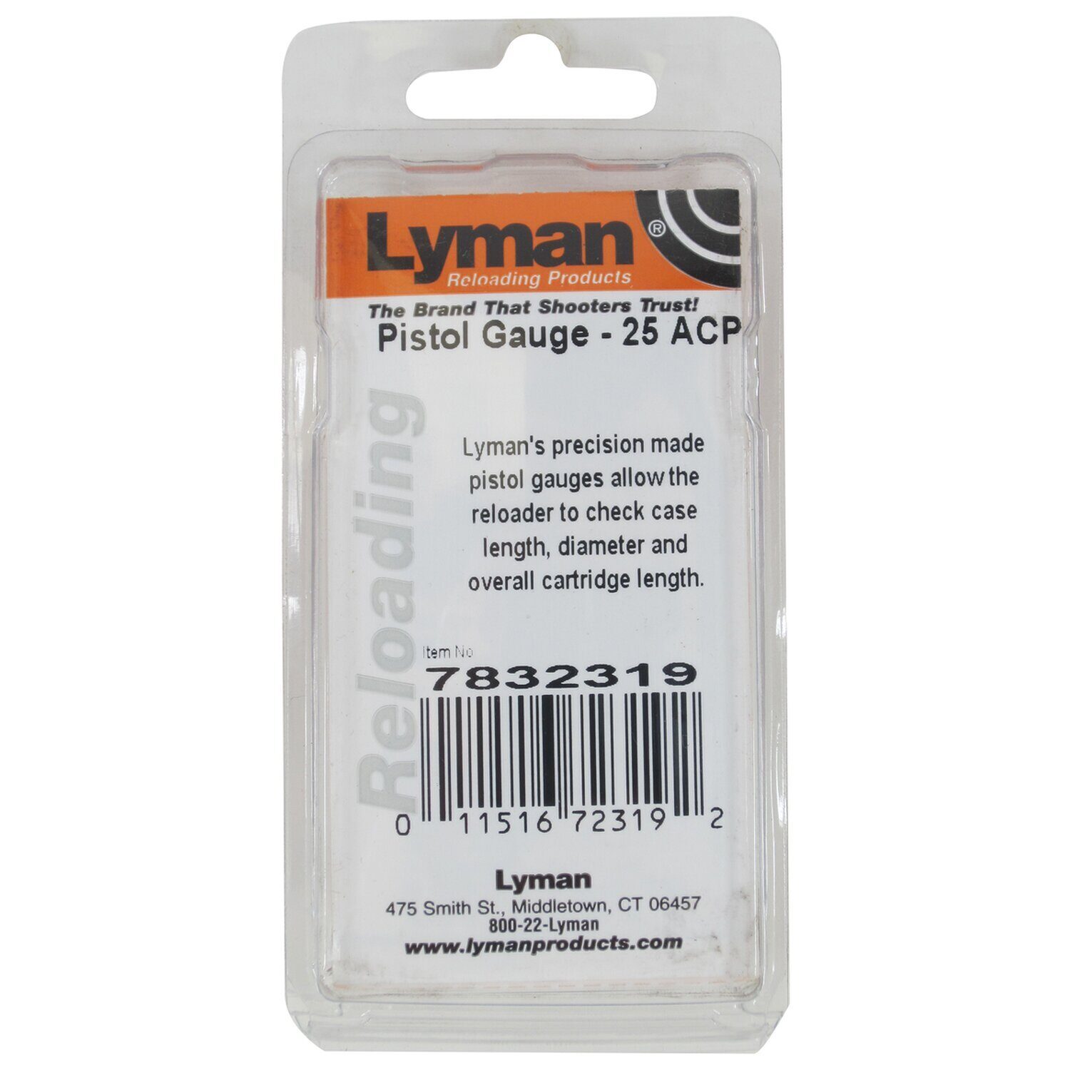 Jauge 308WIN Lyman