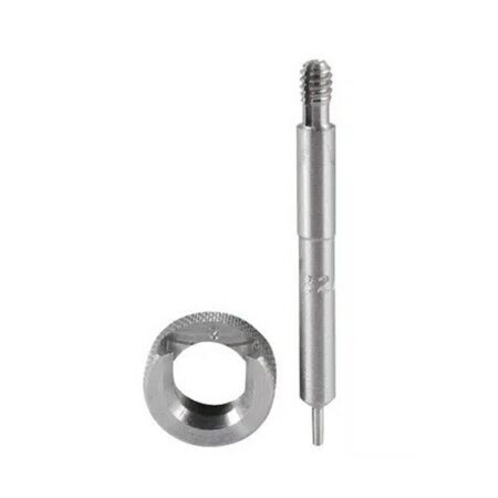 Jauge de longueur de douille et support Lee Precision