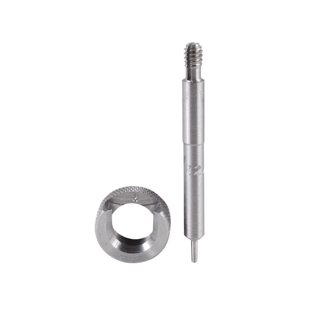 Jauge de longueur d’étui + Shell Holder Lee Case Length Gauge .38 Super Lee Precision