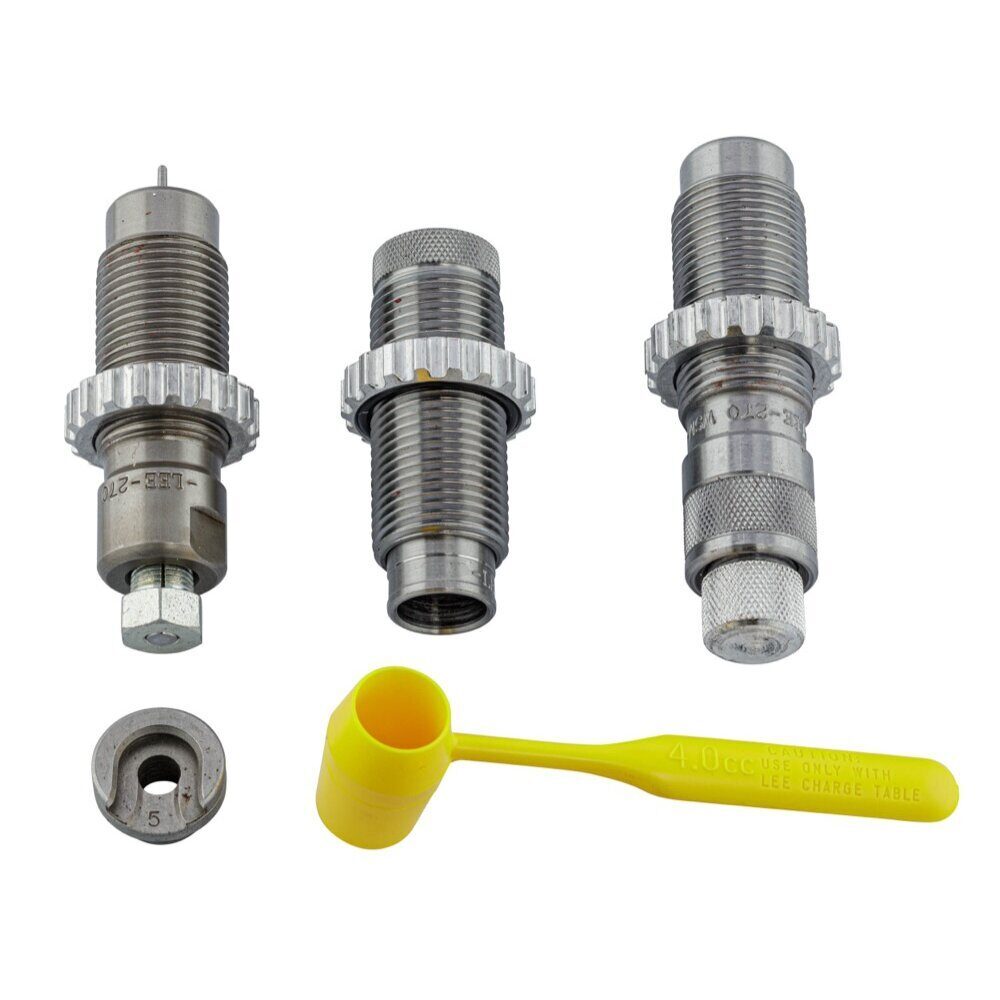 Jeux de 3 outils acier pour armes d’épaule – Lee Precision 6.5×55 3-Die Set