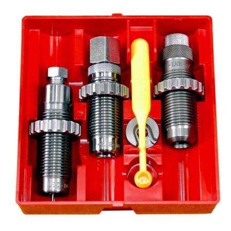 Jeux de 3 outils acier rechargement armes de poing Lee Precision