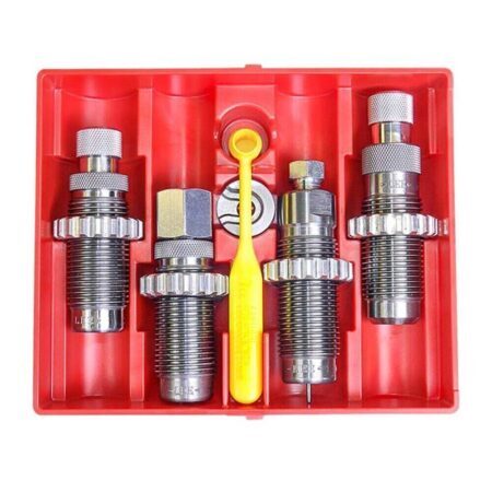 Jeux de 4 outils carbure Deluxe pour calibres d’armes de poing Lee Precision