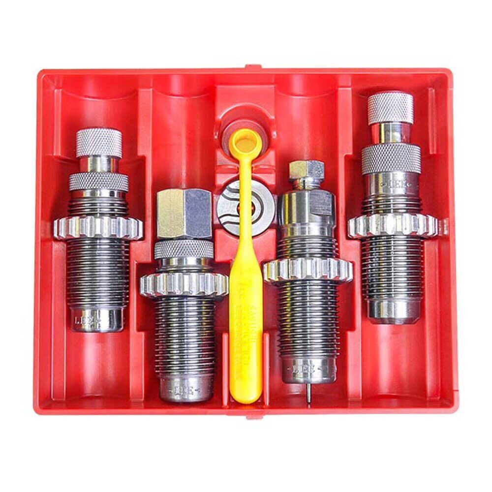 Jeux de 4 outils carbure Deluxe pour calibres d’armes de poing – Lee Precision 9×19 Luger